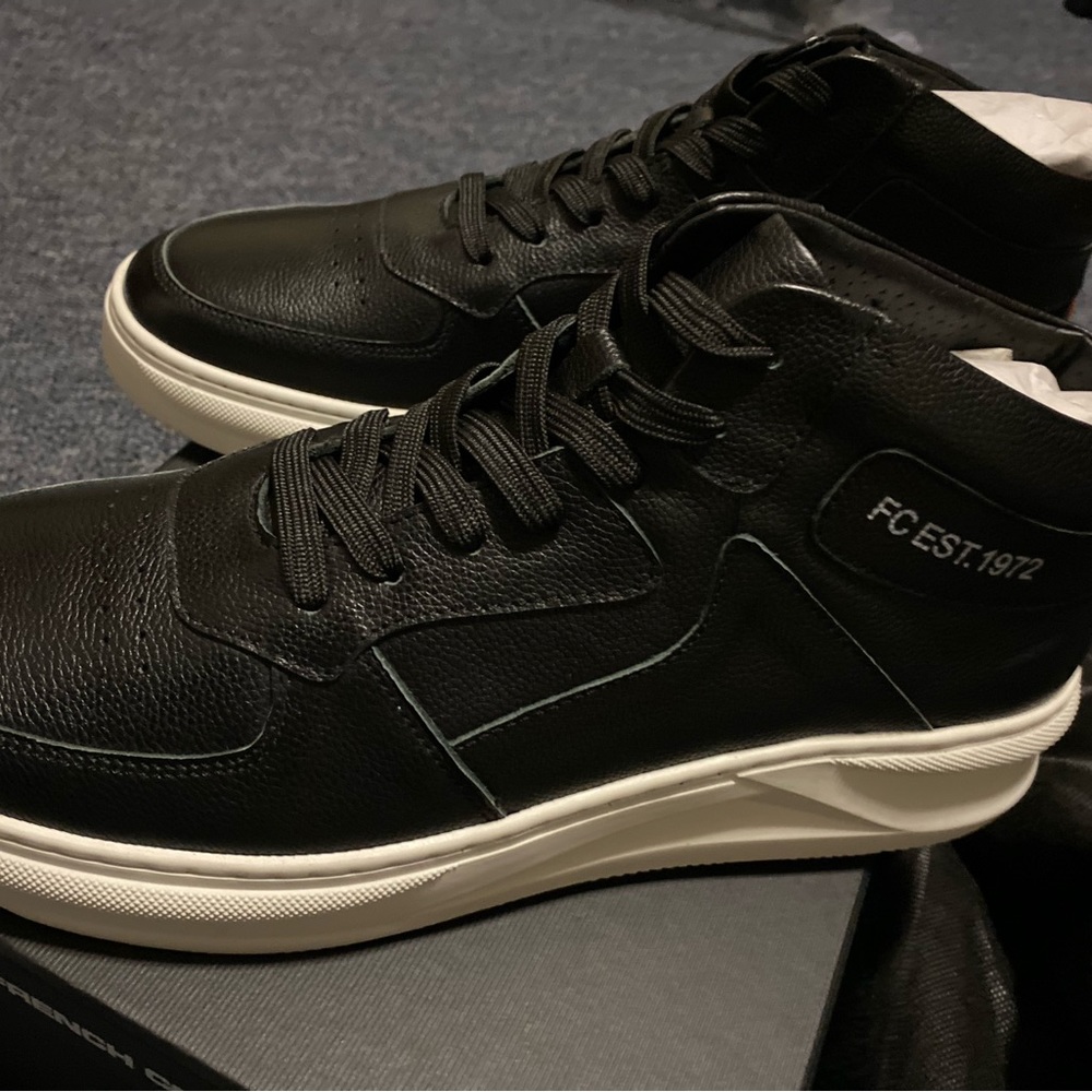 French Connection Mens leather 10.5 casual